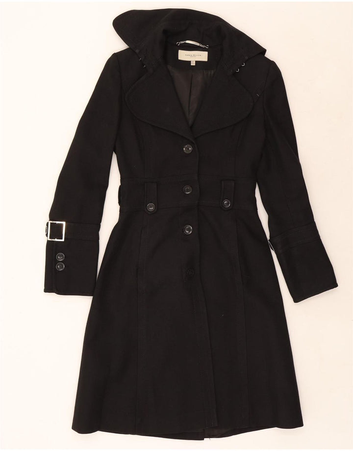 Soprabito da donna Karen Millen UK 8 piccolo in lana nera