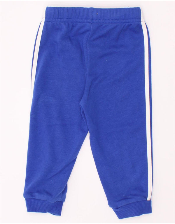 Pantaloni da tuta da jogging Adidas da bambino 9-12 mesi in cotone blu