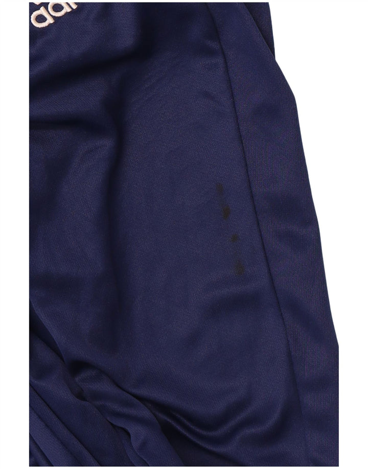 ADIDAS Mens Climalite Bermuda Sport Shorts Small  Navy Blue Polyester