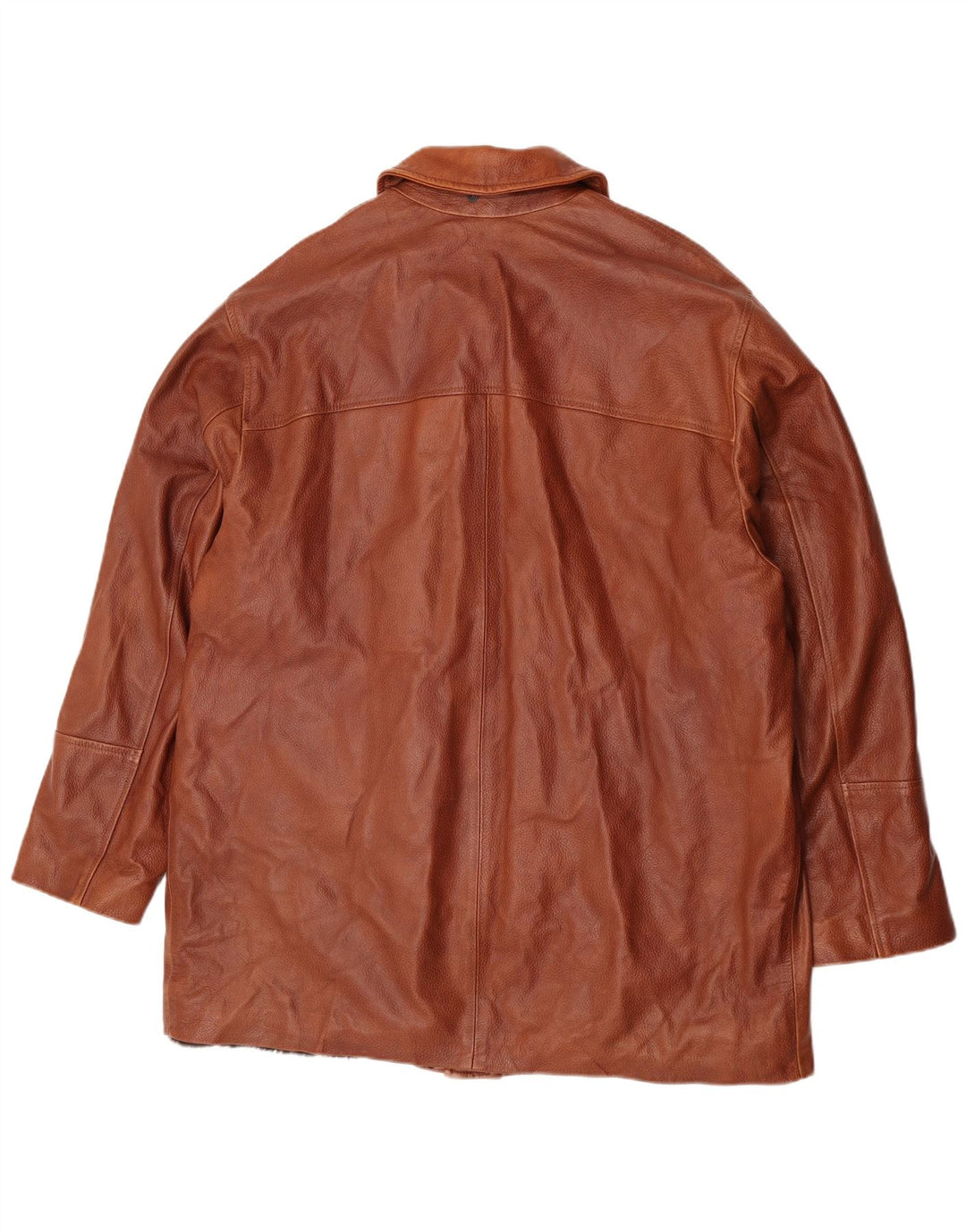 Giacca in pelle da uomo Pirbos IT 58 4XL Marrone