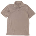 Polo Under Armour da uomo Heat Gear in poliestere grigio medio