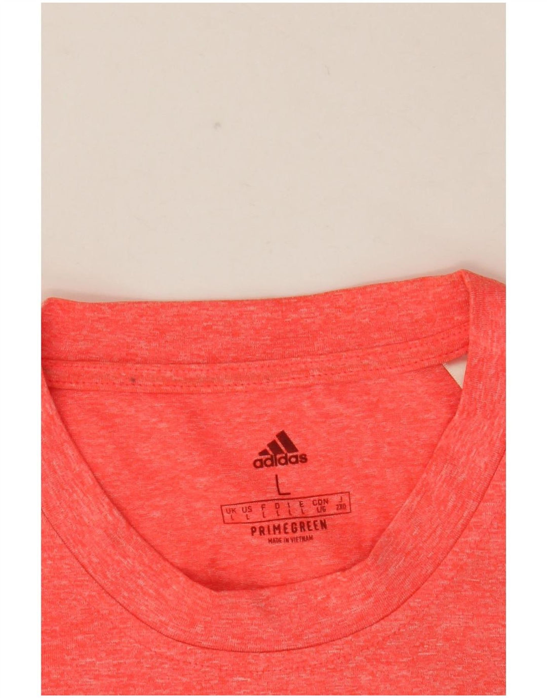 Maglietta Adidas Aeroready da uomo grande rossa