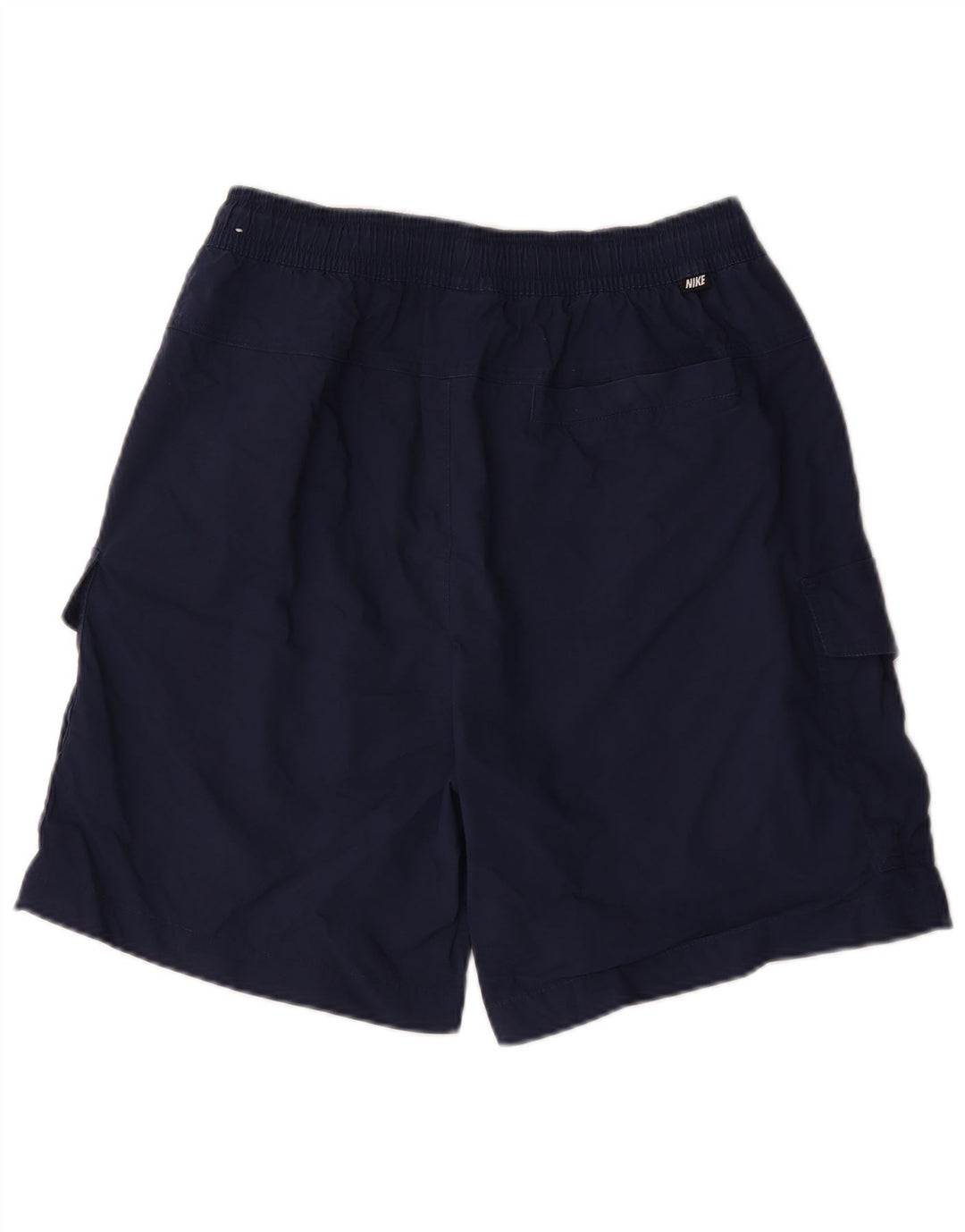 Pantaloncini cargo Nike da uomo medi W30 in cotone blu navy