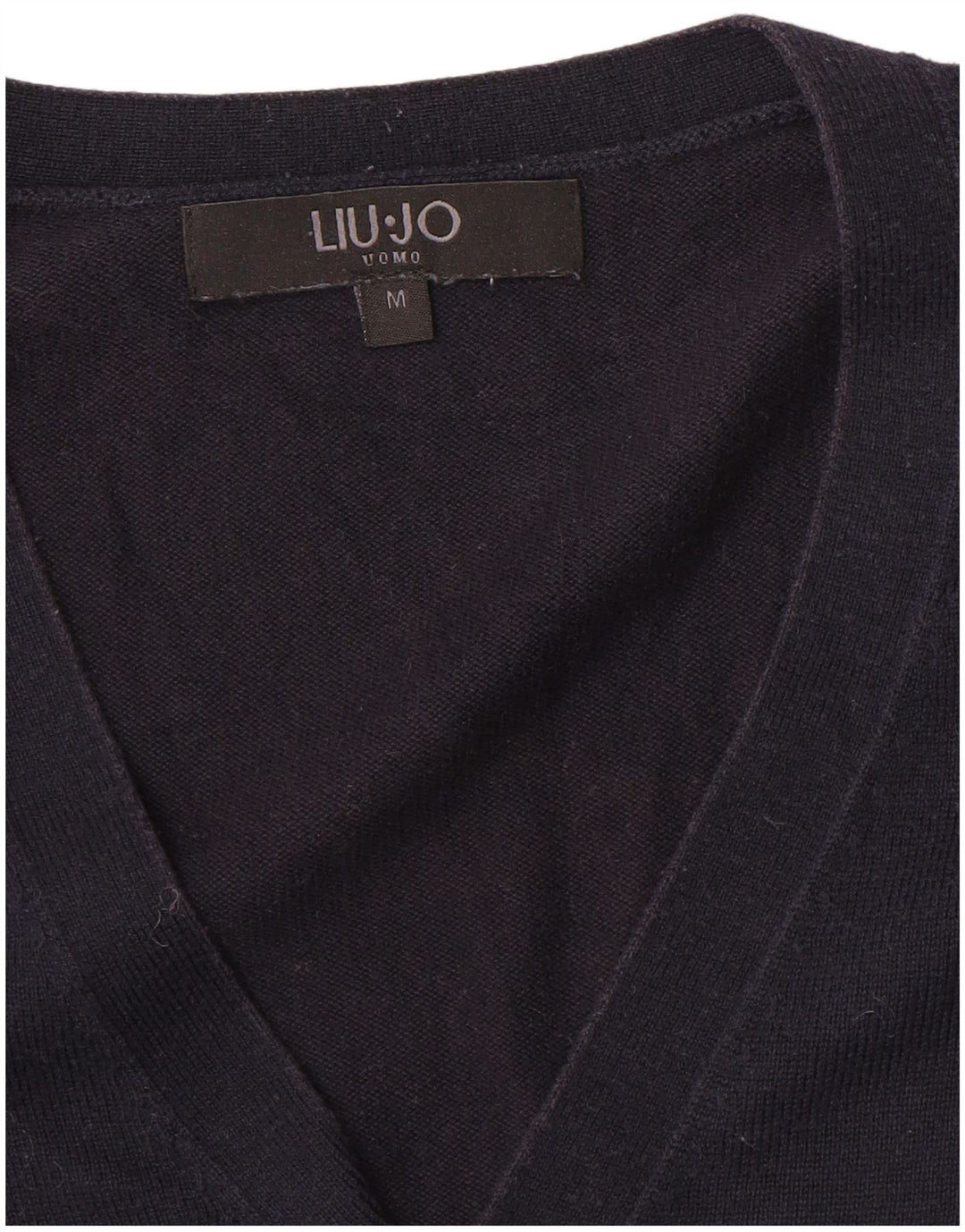 Maglione cardigan da uomo Liu Jo blu navy medio
