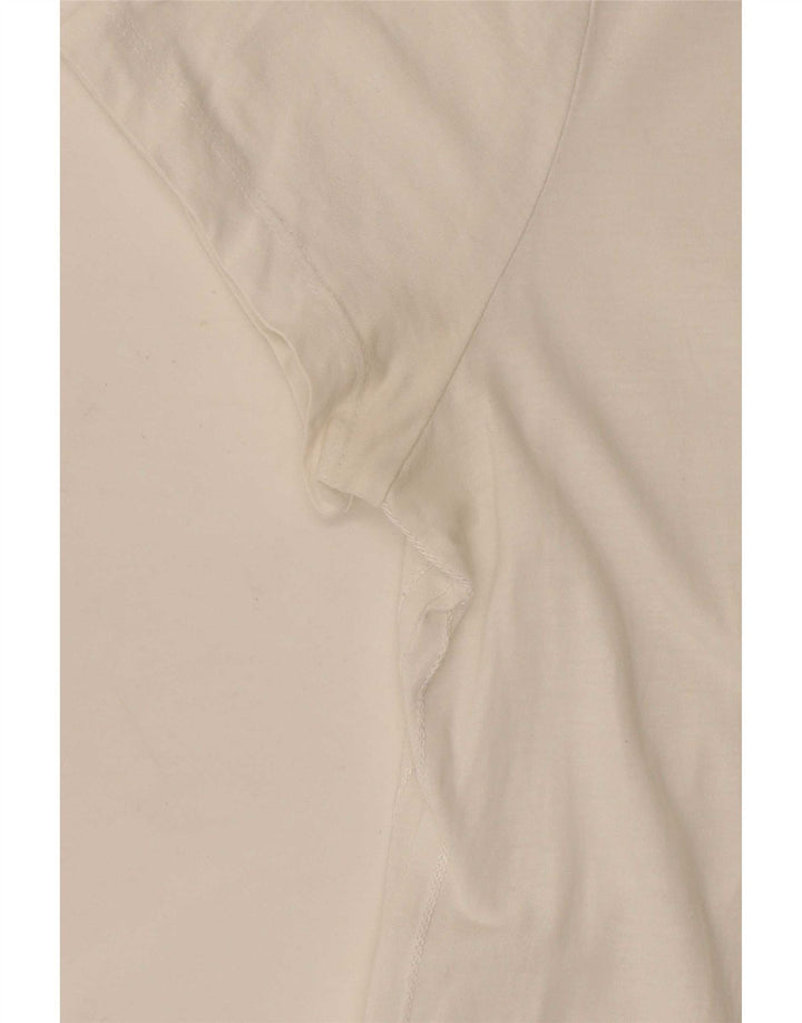 T-shirt grafica da donna Puma UK 14 grande bianca
