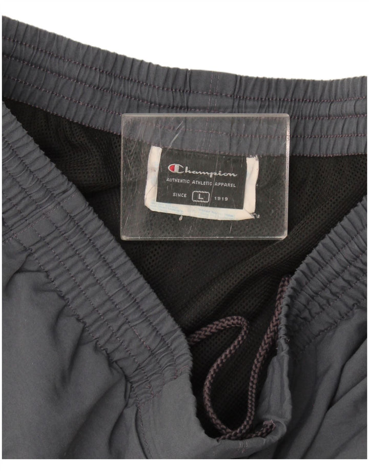 Pantaloni da tuta da uomo Champion Joggers Large Poliestere grigio