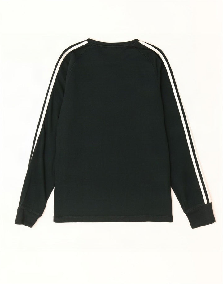 Maglietta grafica da uomo Adidas manica lunga verde medio