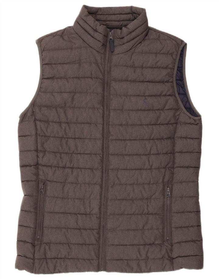 Gilet imbottito da uomo Joules UK 38 Poliammide grigio medio
