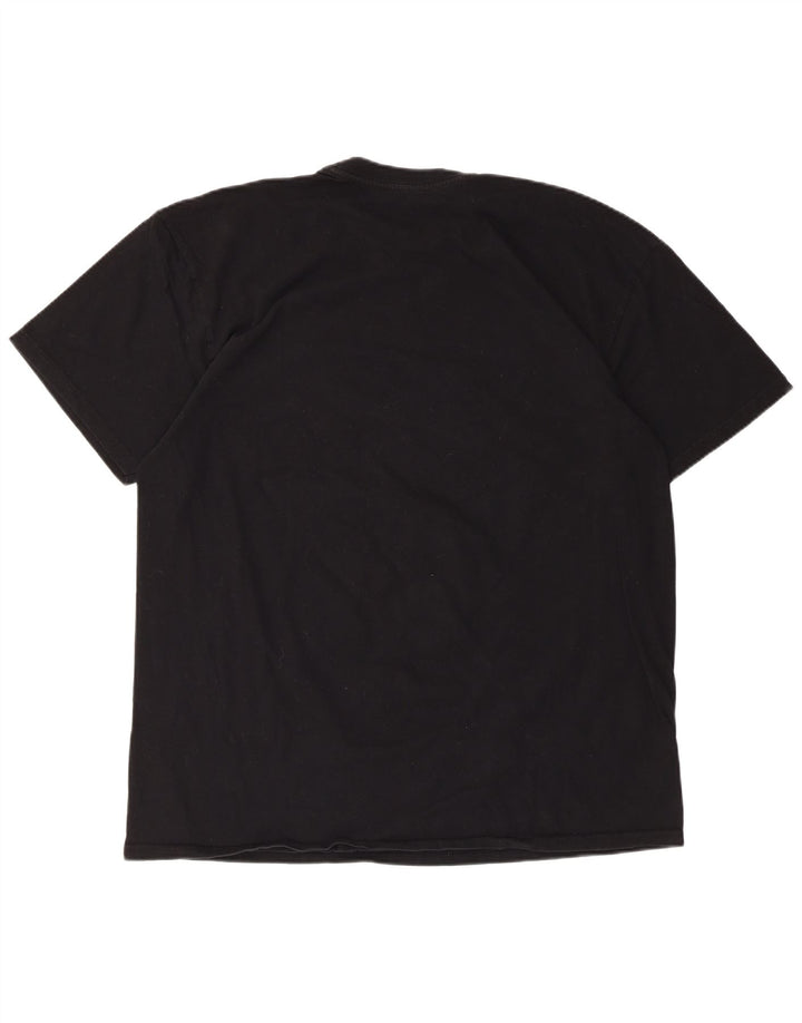 T-shirt grafica da uomo DC Top XL in cotone nero