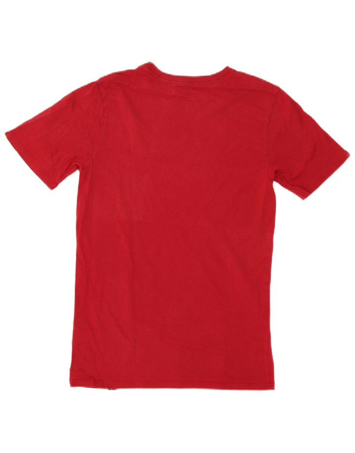 T-shirt Jordan da uomo Top Small in cotone rosso