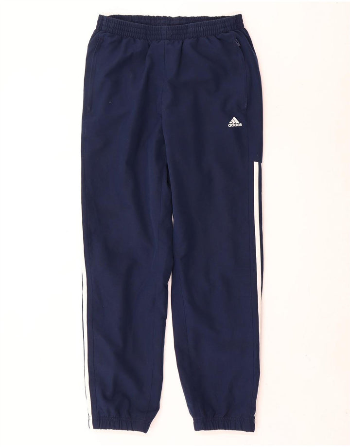 Pantaloni da tuta da donna Adidas Joggers UK 14 Medium Navy Blu Poliestere
