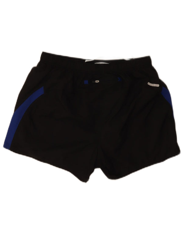Pantaloncini sportivi da uomo Asics, colore nero medio, in poliestere color block