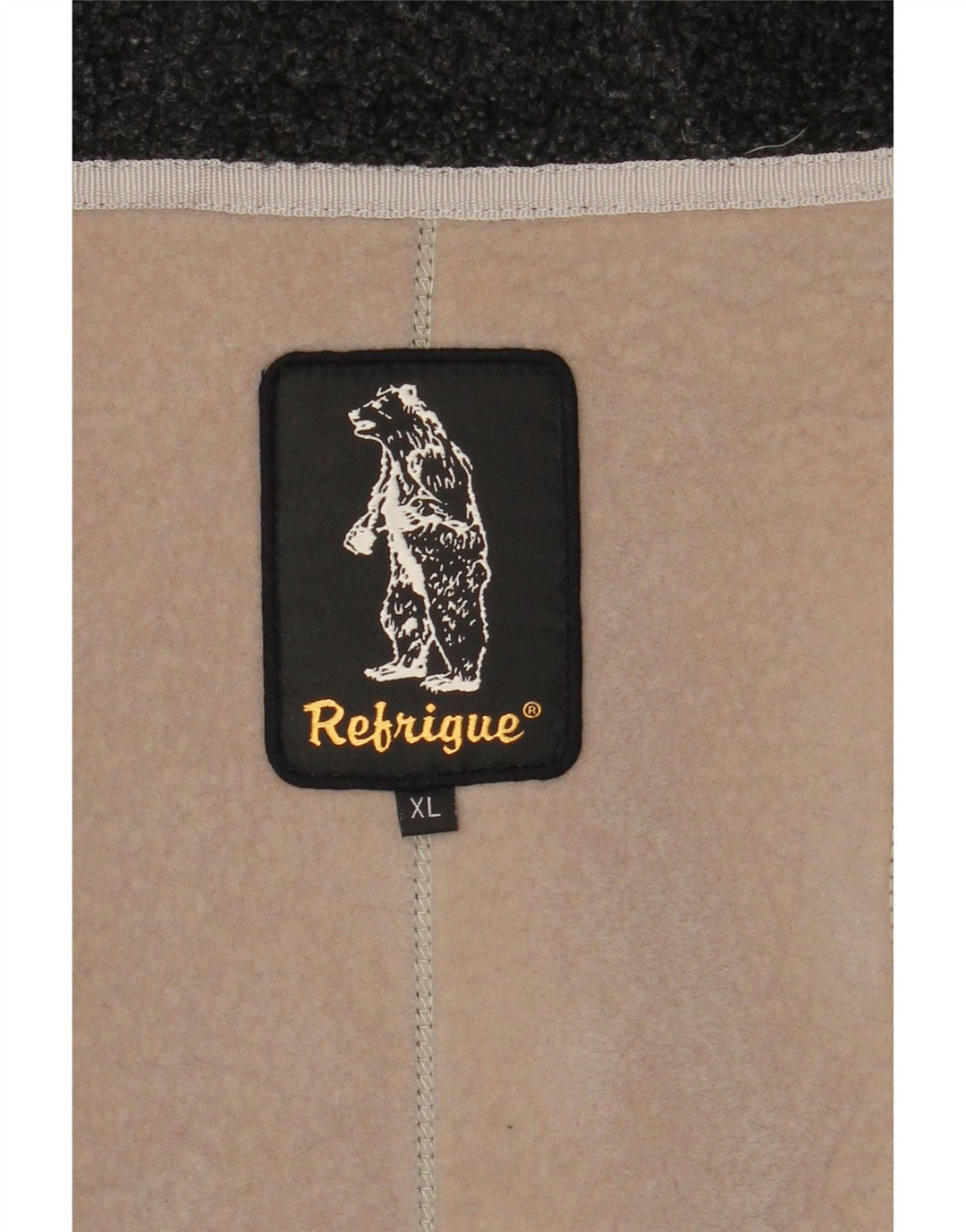 Felpa con cappuccio e zip da uomo Refrigue XL verde