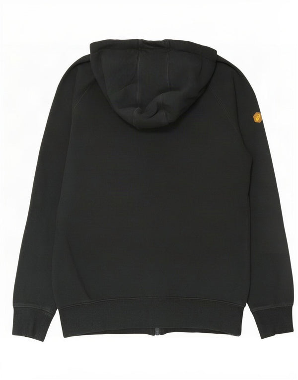 Maglione con cappuccio e zip da uomo Asics piccolo in cotone verde