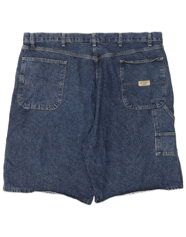 Pantaloncini cargo in denim da uomo Wrangler W42 2XL Blu