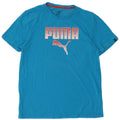 T-shirt grafica da uomo PUMA grande blu