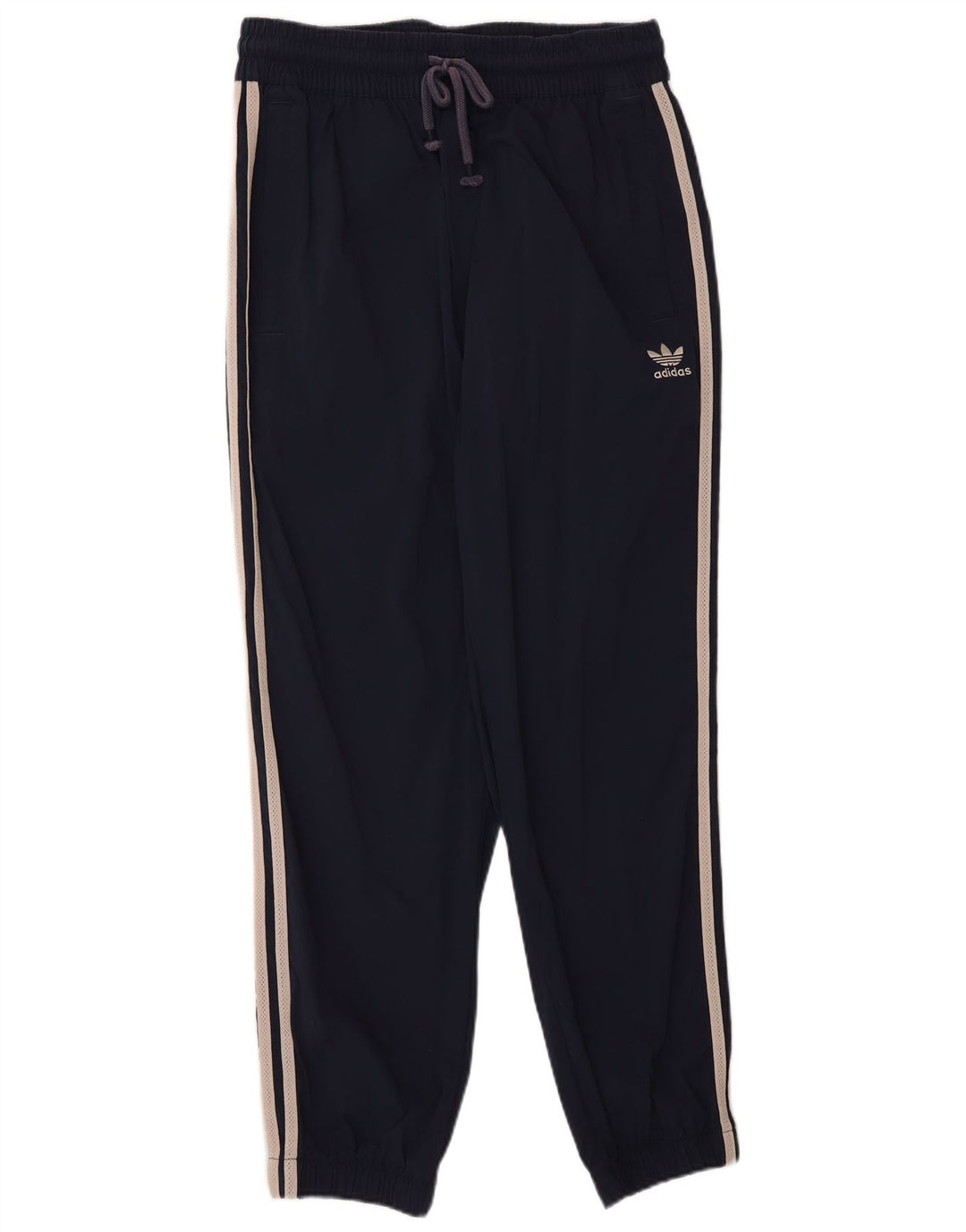 Pantaloni da tuta da uomo Adidas Joggers medi in poliestere blu navy