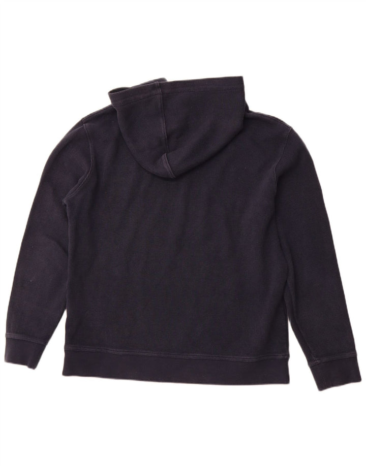 JACK WILLS Felpa con cappuccio da uomo in cotone medio blu navy