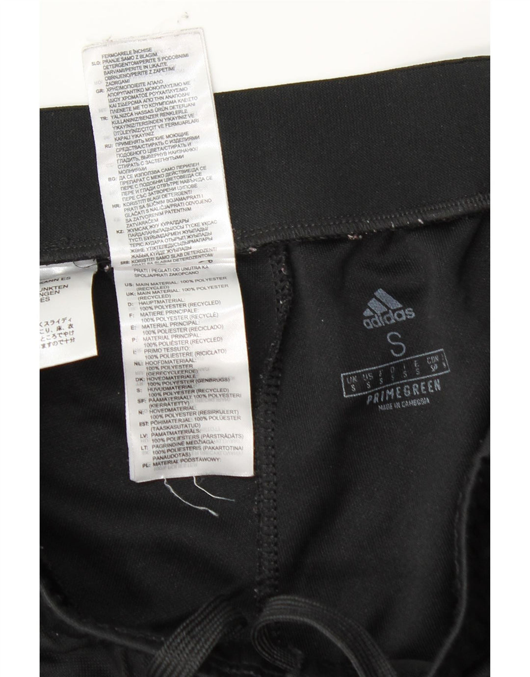 Pantaloni da tuta Adidas Aeroready da donna UK 8 Small Poliestere nero