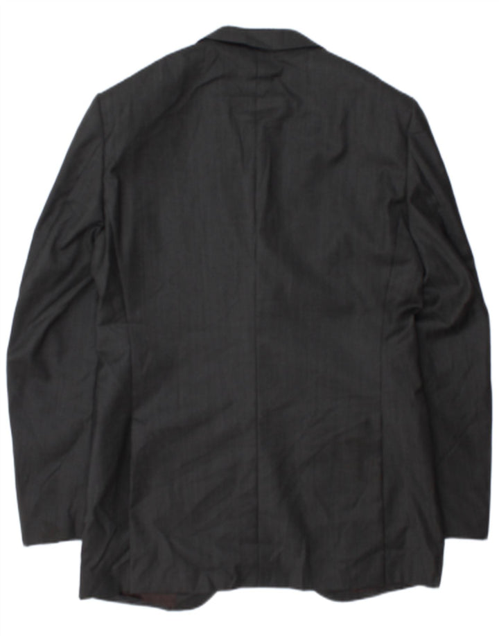 Giacca blazer da uomo a 2 bottoni Zignone UK 38 grigio medio