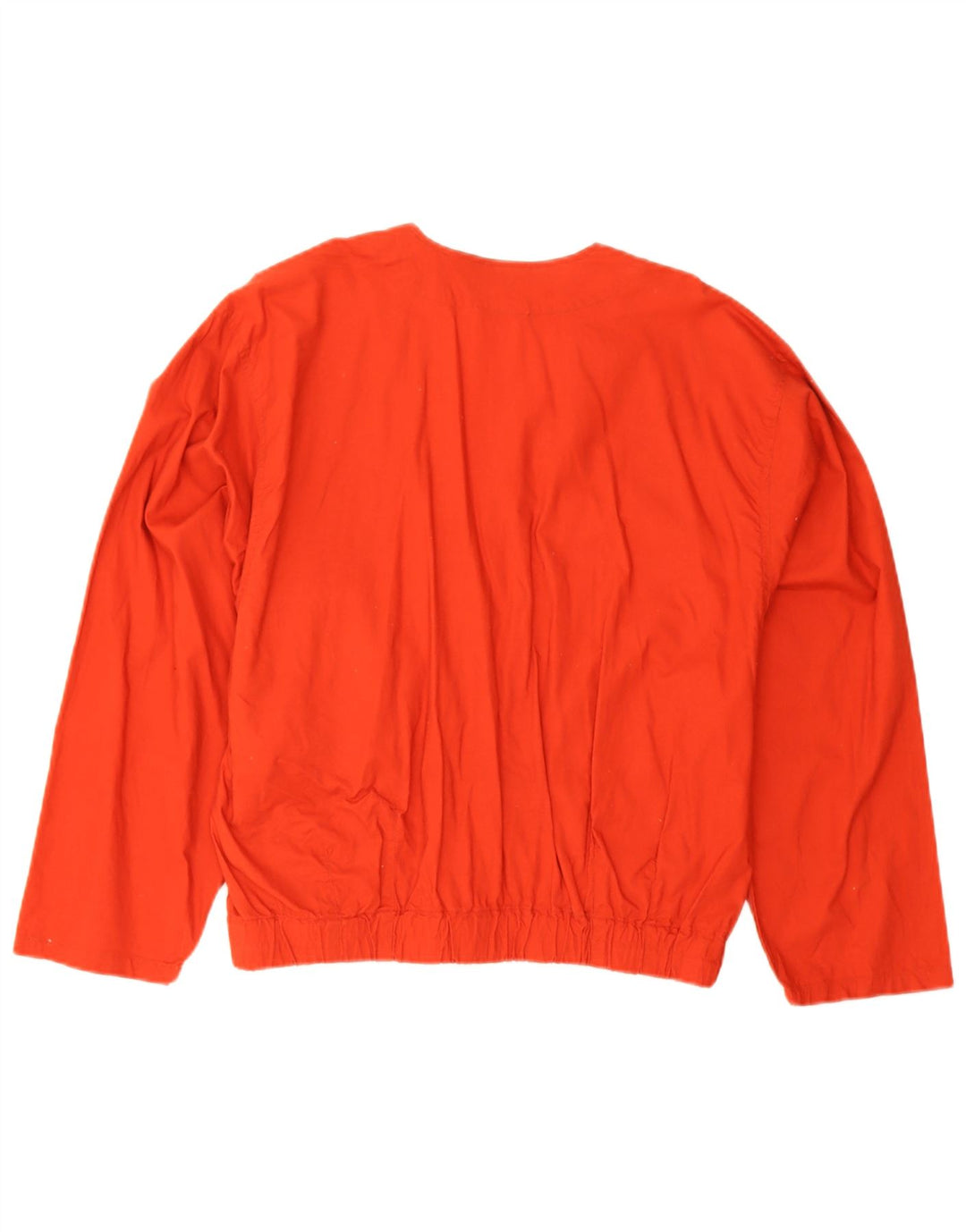 Giubbotto bomber oversize da donna vintage EU 40 cotone rosso medio