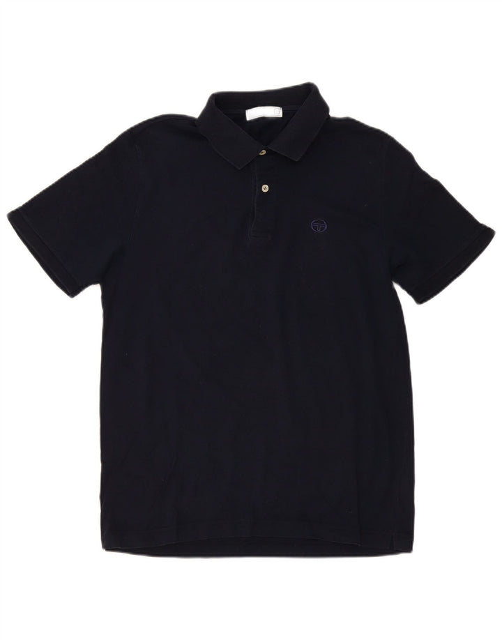 Polo Uomo Sergio Tacchini IT 50 Medio Blu Navy Cotone