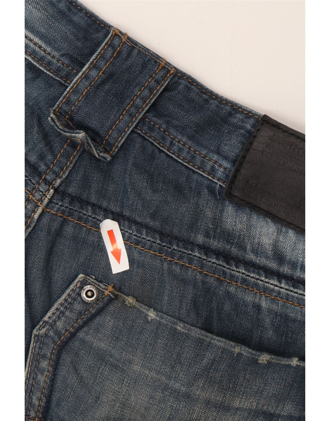 JACK & JONES Jeans dritti da uomo W32 L34 Blu