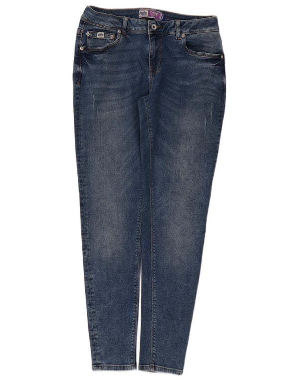Jeans skinny Cassie da donna Superdry W32 L30 cotone blu