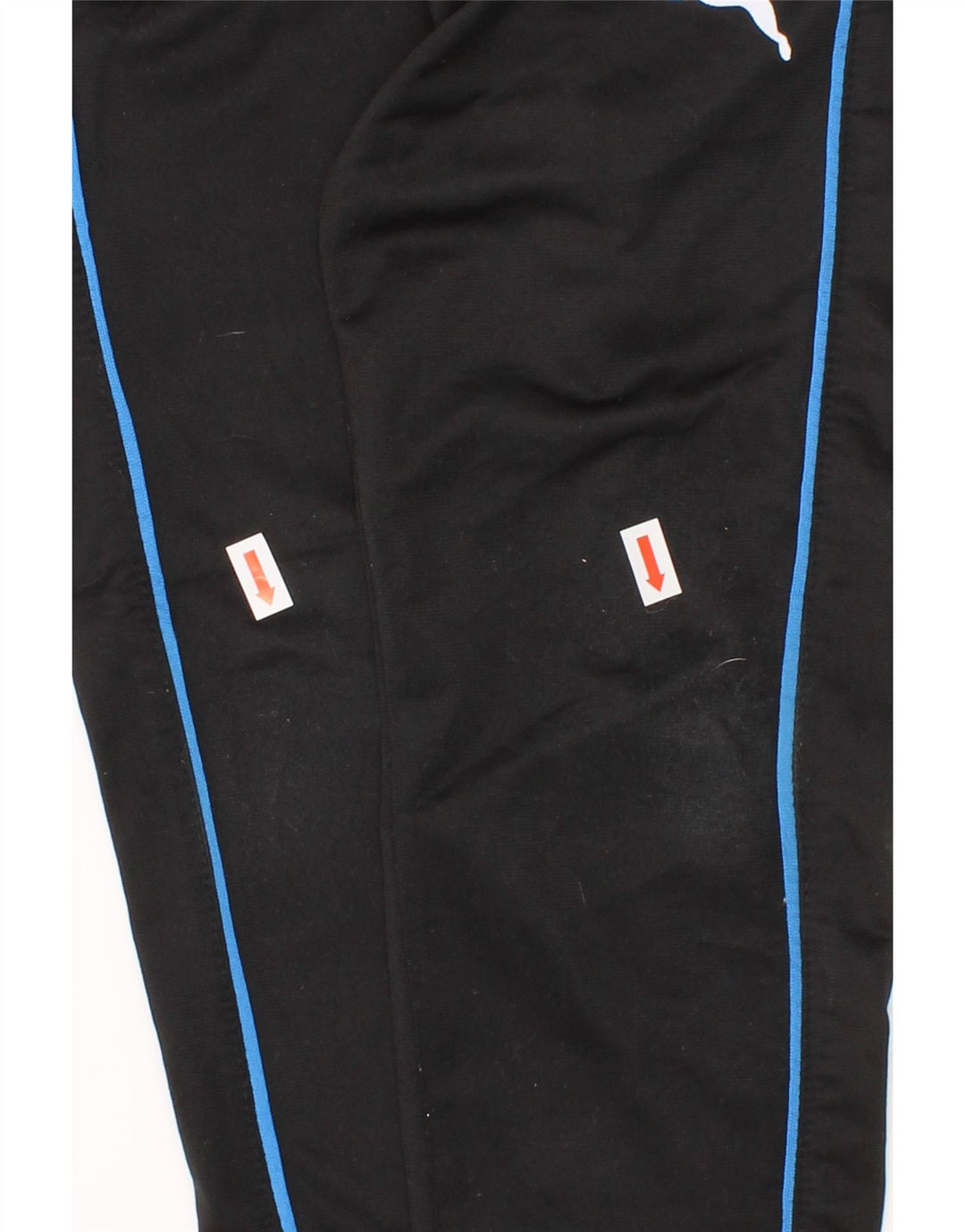 PUMA Boys Tracksuit Trousers 3-4 Years Black Polyester Vintage Puma and Second-Hand Puma from Messina Hembry 