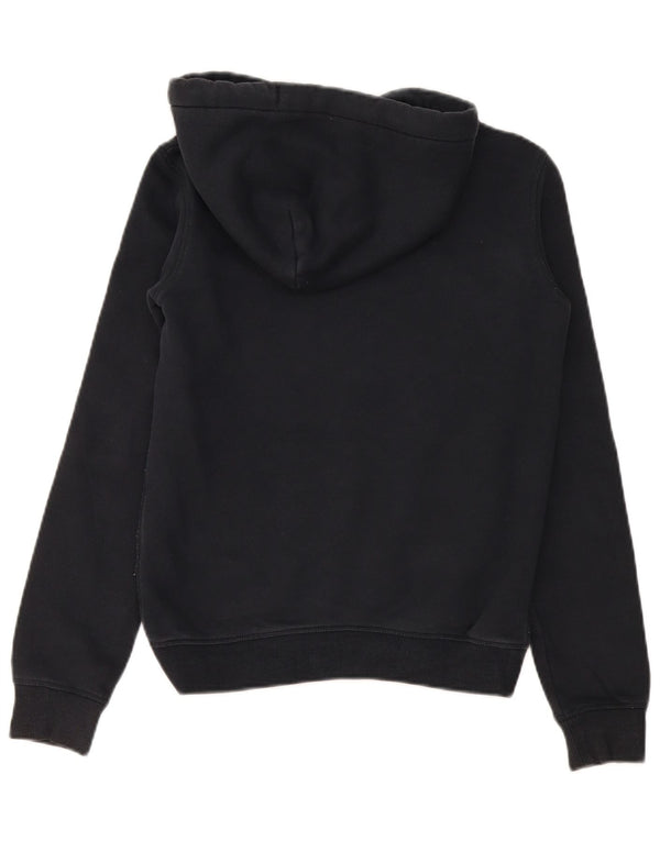 Maglione con cappuccio oversize grafico da donna Jack Wills UK 4 XS cotone nero