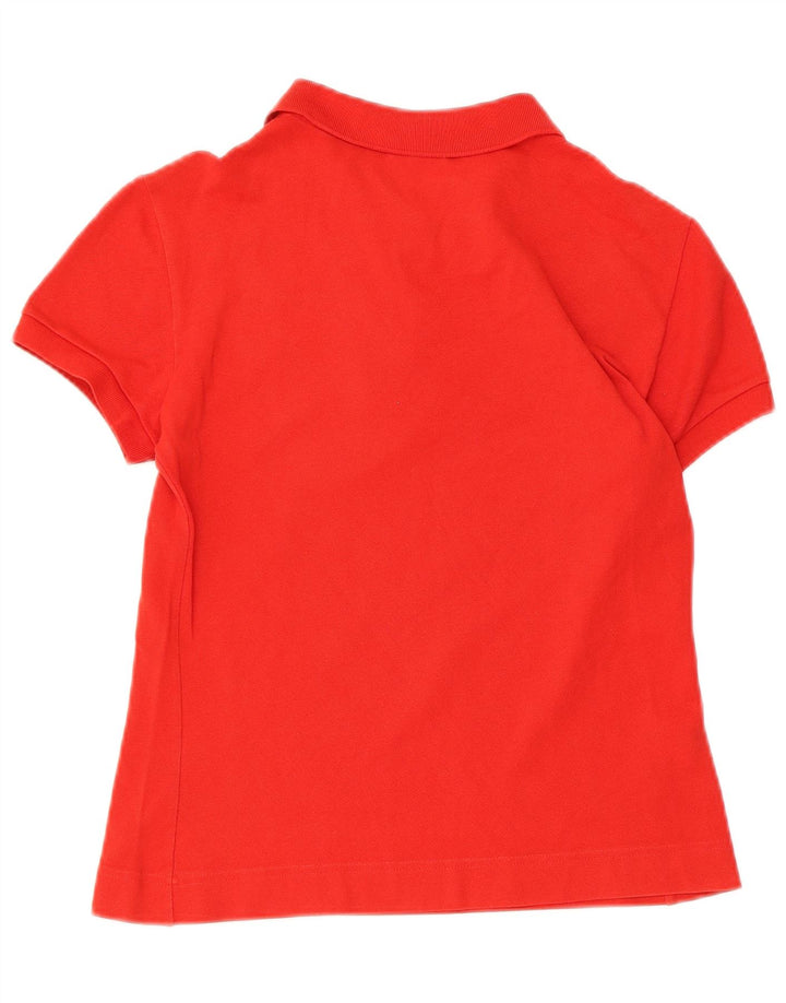 Polo da donna Lacoste taglia 42 grande rossa