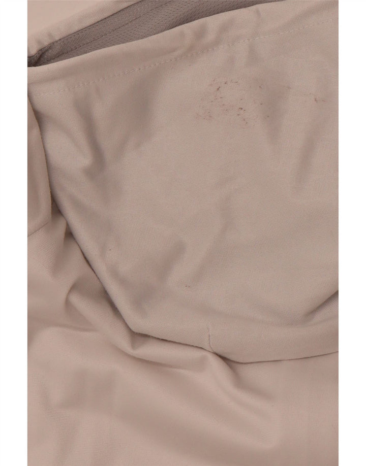 Maglione con cappuccio e zip da donna NIKE UK 10/12 Medio Bianco