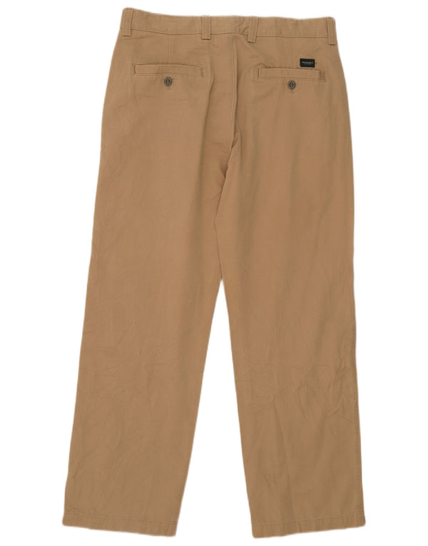Dockers Mens Regular Fit Chino Trousers W33 L30 Beige