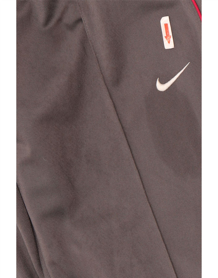 Pantaloni della tuta da donna Nike UK 8 Small Grigio Poliestere