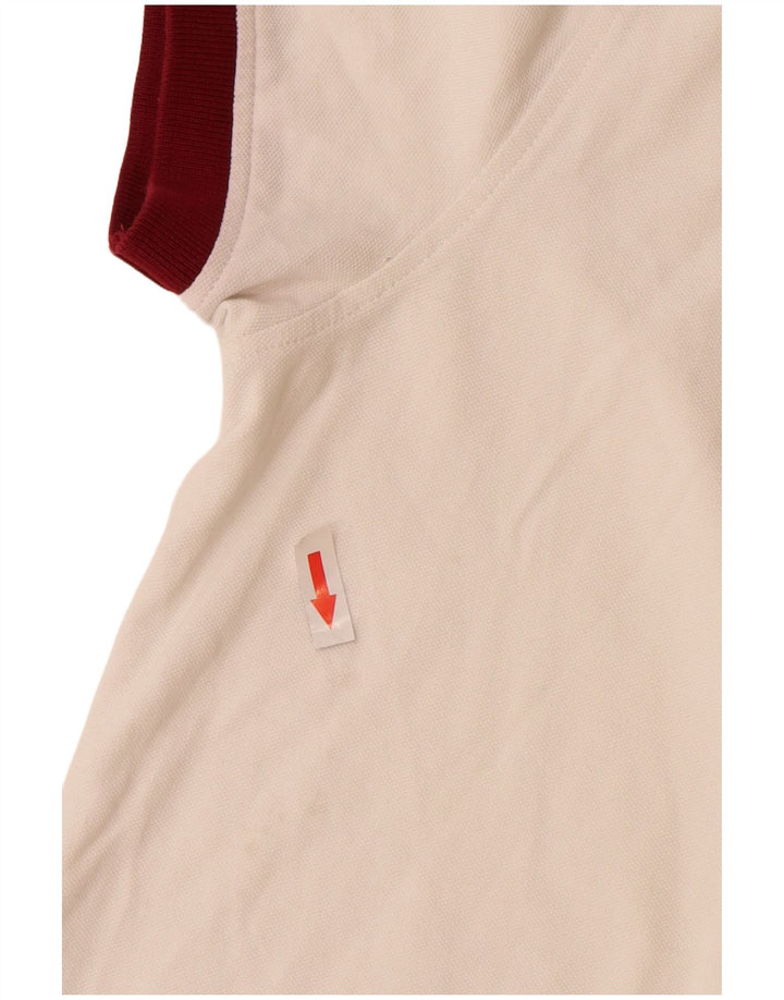 Polo da uomo slim fit Tommy Hilfiger in cotone bianco medio