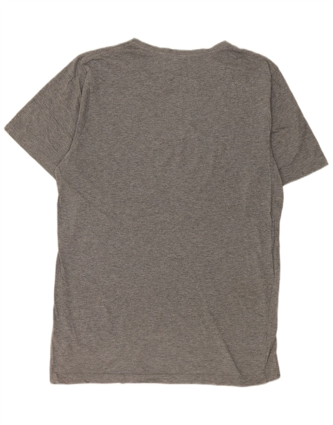 PUMA Mens Graphic T-Shirt Top Medium Grey Cotton