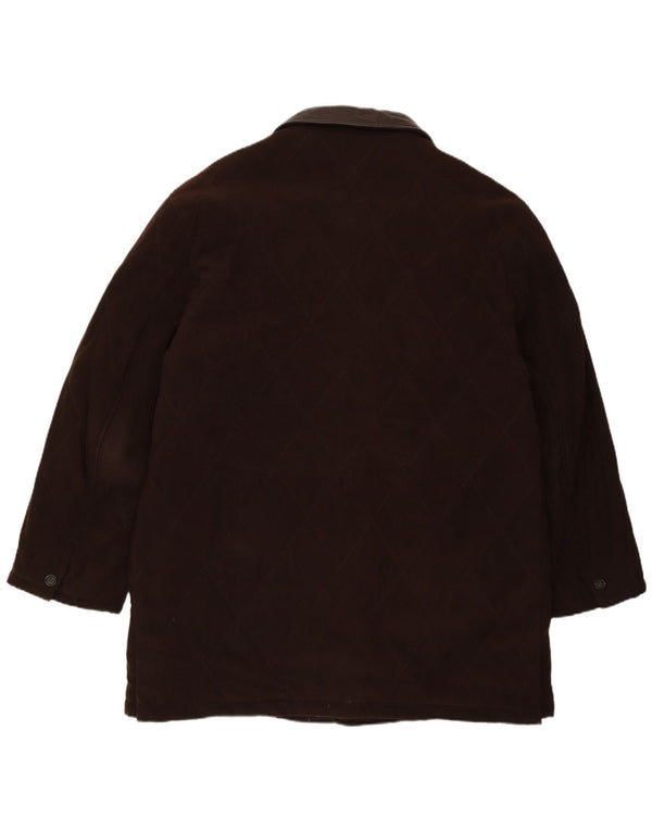 Soprabito vintage da uomo IT 54 2XL Poliestere marrone