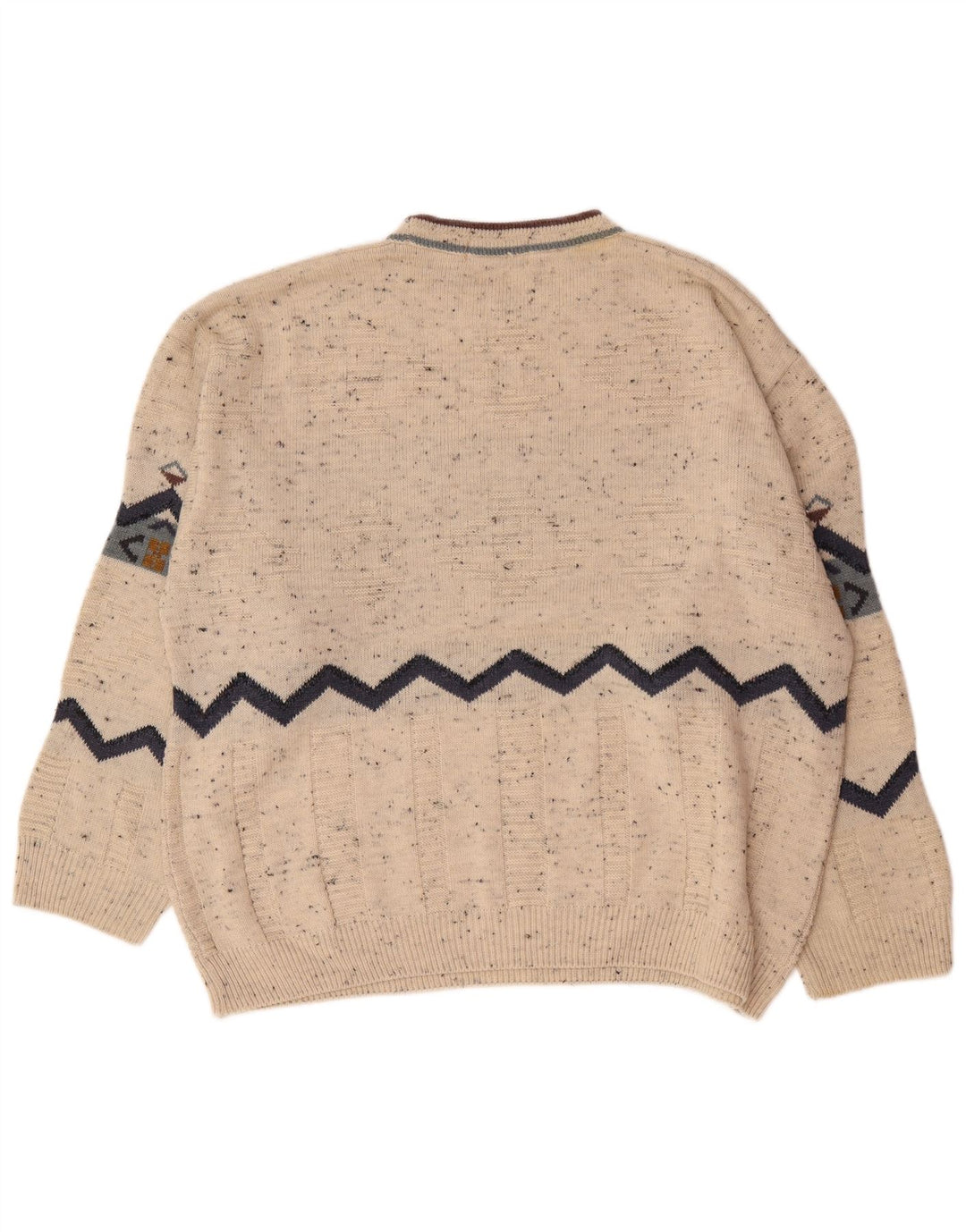 Maglione maglione girocollo da uomo Marks & Spencer St. Michael XL Beige