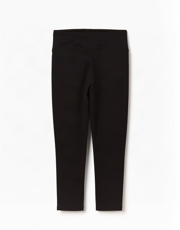 Leggings Capri da donna Nike UK 14 poliestere nero medio