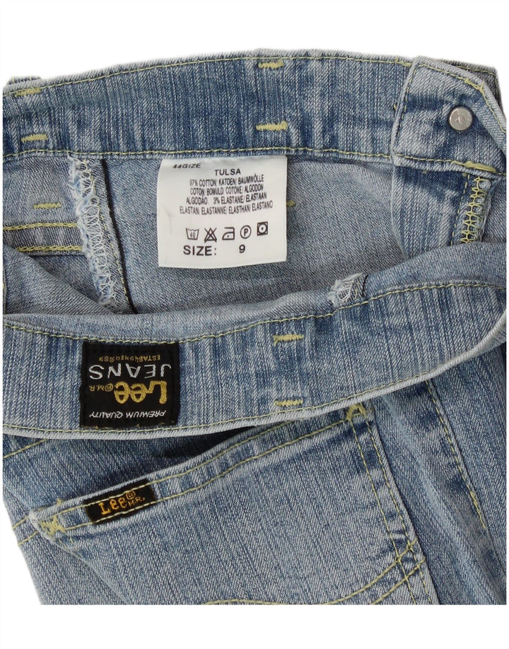 Jeans svasati per ragazze Lee 8-9 anni W22 L24 cotone blu