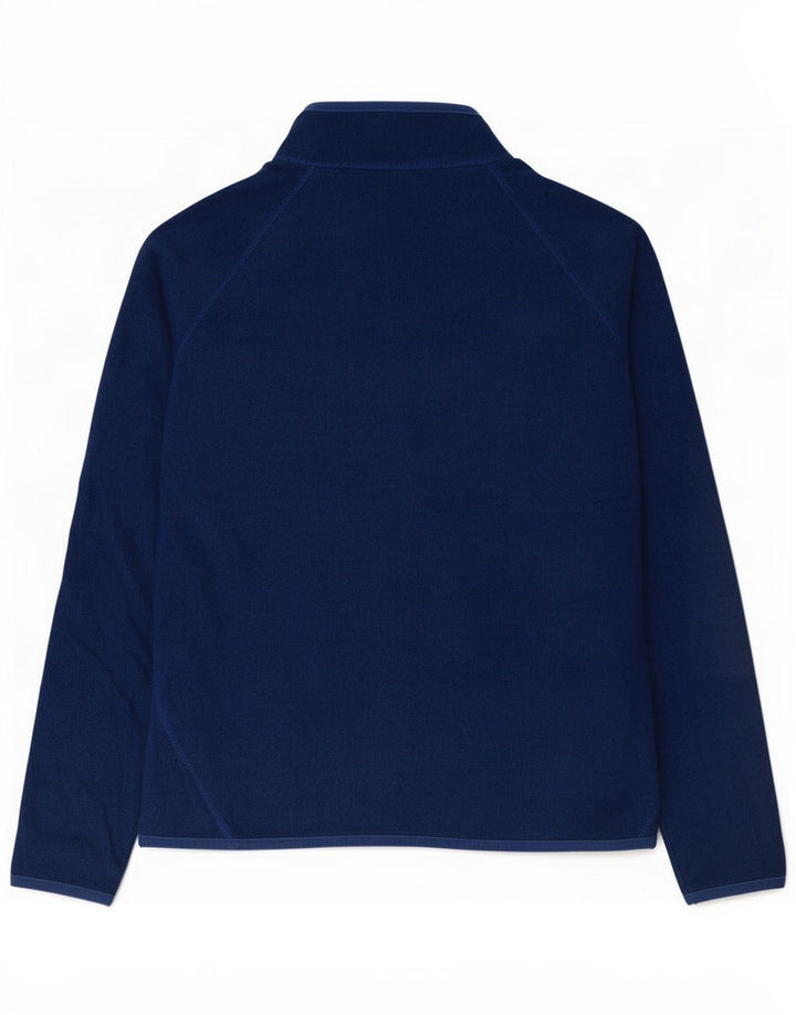 Eddie Bauer Giacca da tuta da donna UK 14 Poliestere blu medio