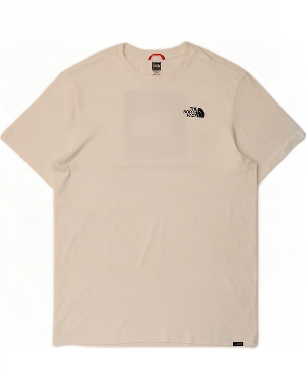 T-shirt grafica da uomo The North Face Top in cotone bianco medio