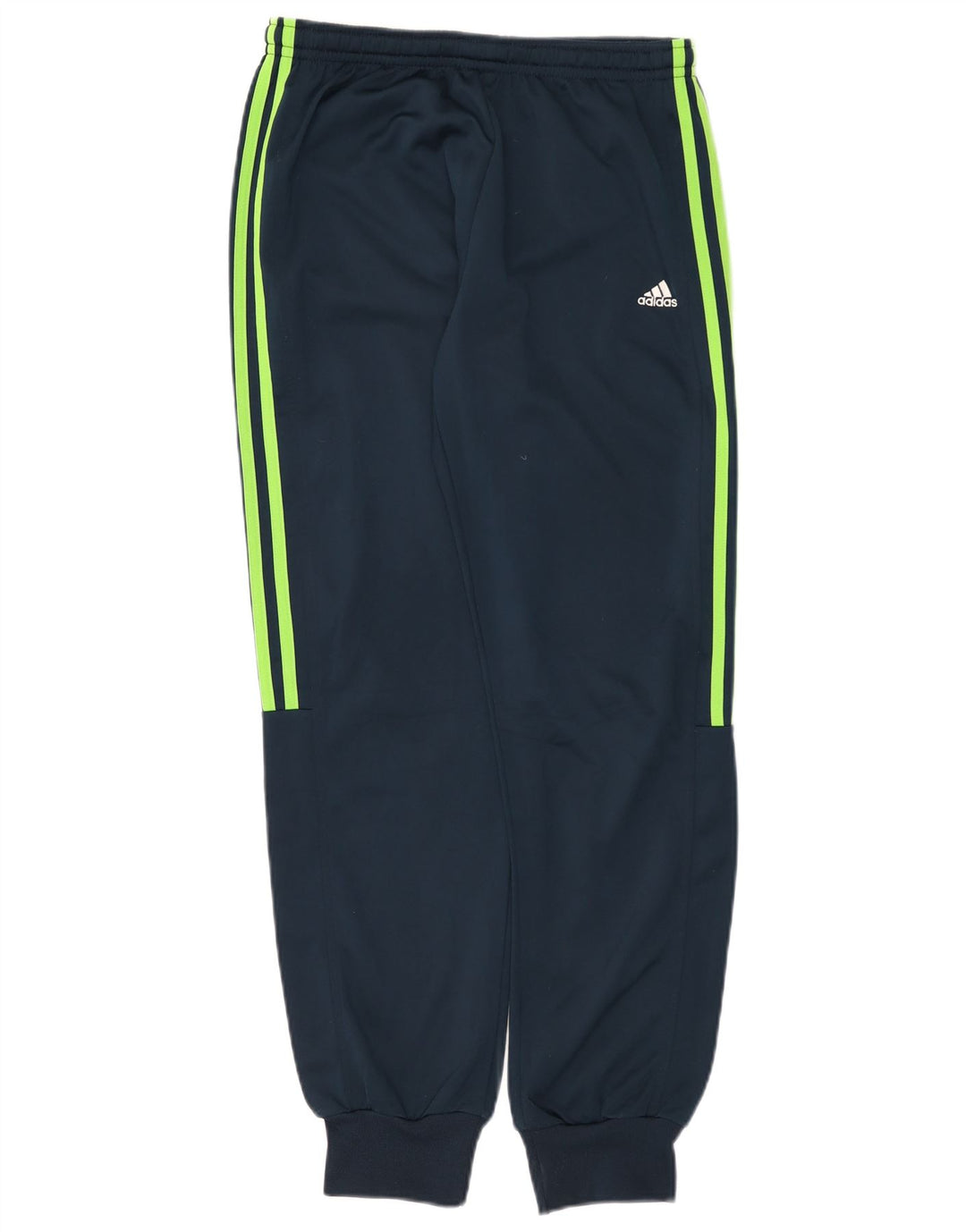 Pantaloni da tuta da uomo Adidas Joggers UK 38/40 Medium Blu Navy Poliestere