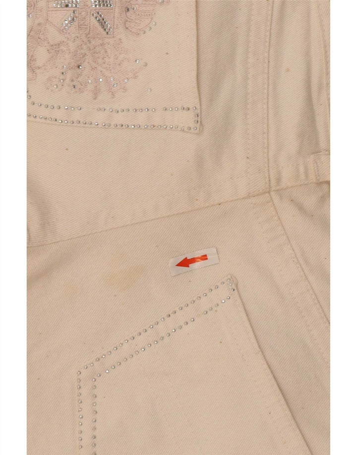 Jeans dritti da donna Richmond W29 L33 cotone bianco
