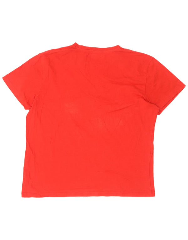 Maglietta da uomo Kappa Top 2XL Rossa