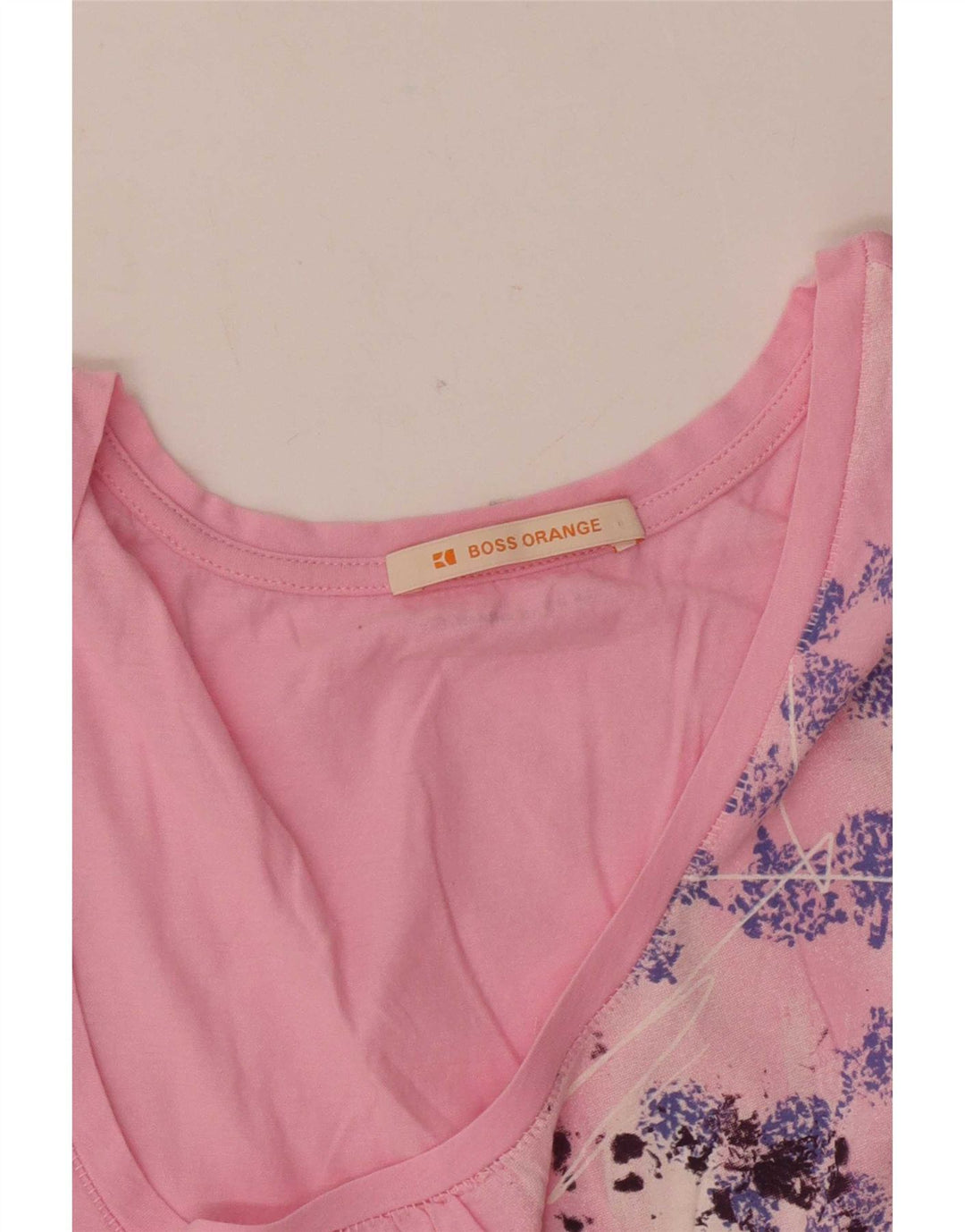 Canotta da donna Hugo Boss UK 12 Rosa medio floreale