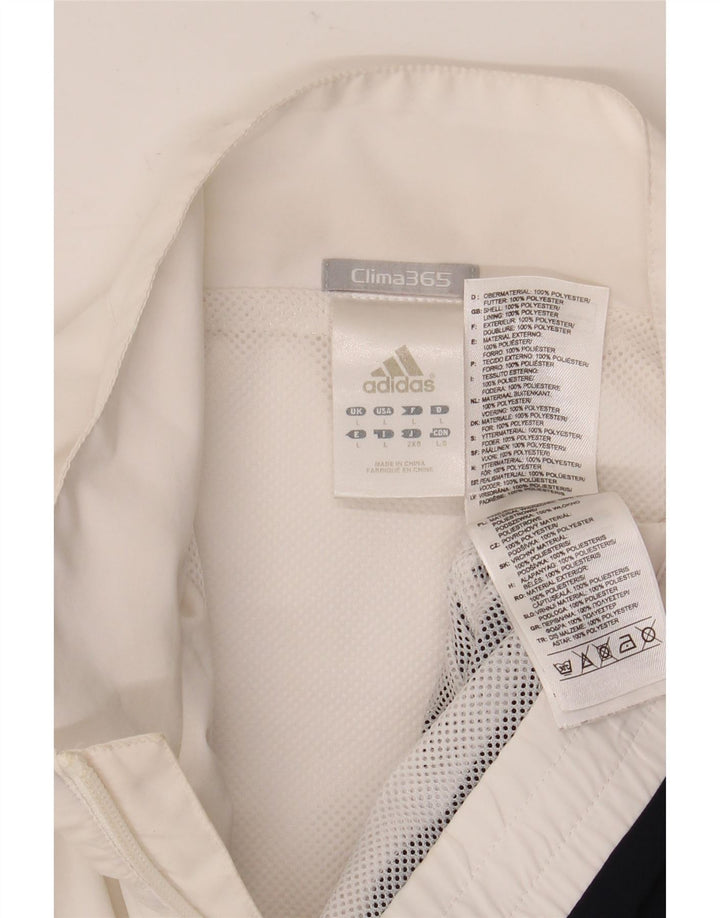 Giacca da tuta da uomo ADIDAS Clima 365 Large White Colourblock