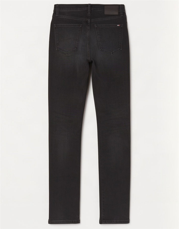 Jeans slim da donna Tommy Hilfiger W30 L34 cotone nero