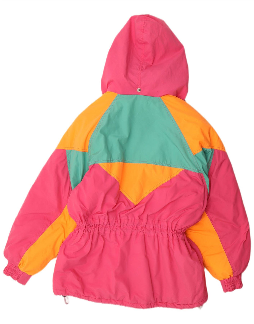 Giacca da sci con cappuccio da donna Colle UK 10 Small Poliestere color block rosa