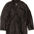 ROUTE 66 Womens Leather Jacket UK 18 XL Black Leather Vintage Route 66 and Second-Hand Route 66 from Messina Hembry 